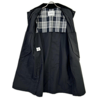 MACKINTOSH マッキントッシュ H1C58-579-09 24年製 ブラック ステンカラーコート コート