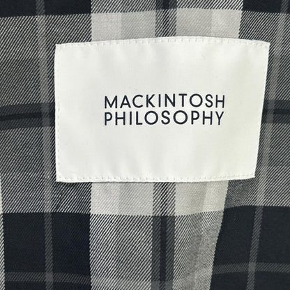 MACKINTOSH マッキントッシュ H1C58-579-09 24年製 ブラック ステンカラーコート コート