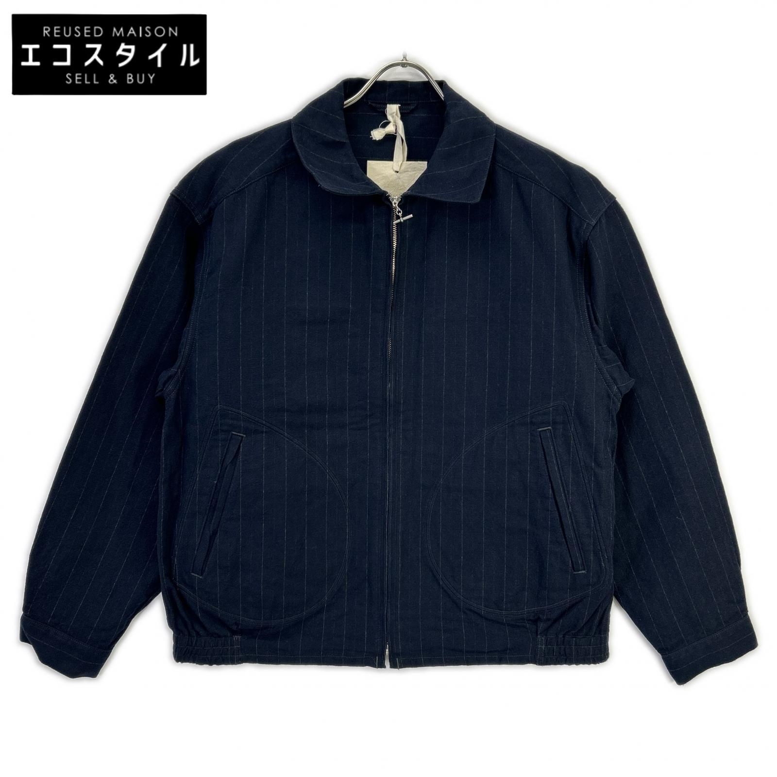 OLD JOE&CO. オールドジョー 2510J-JK04 ネイビー Nocturne Stripe MERCURY CLUB JACKET ジップアップジャケット ジャケット