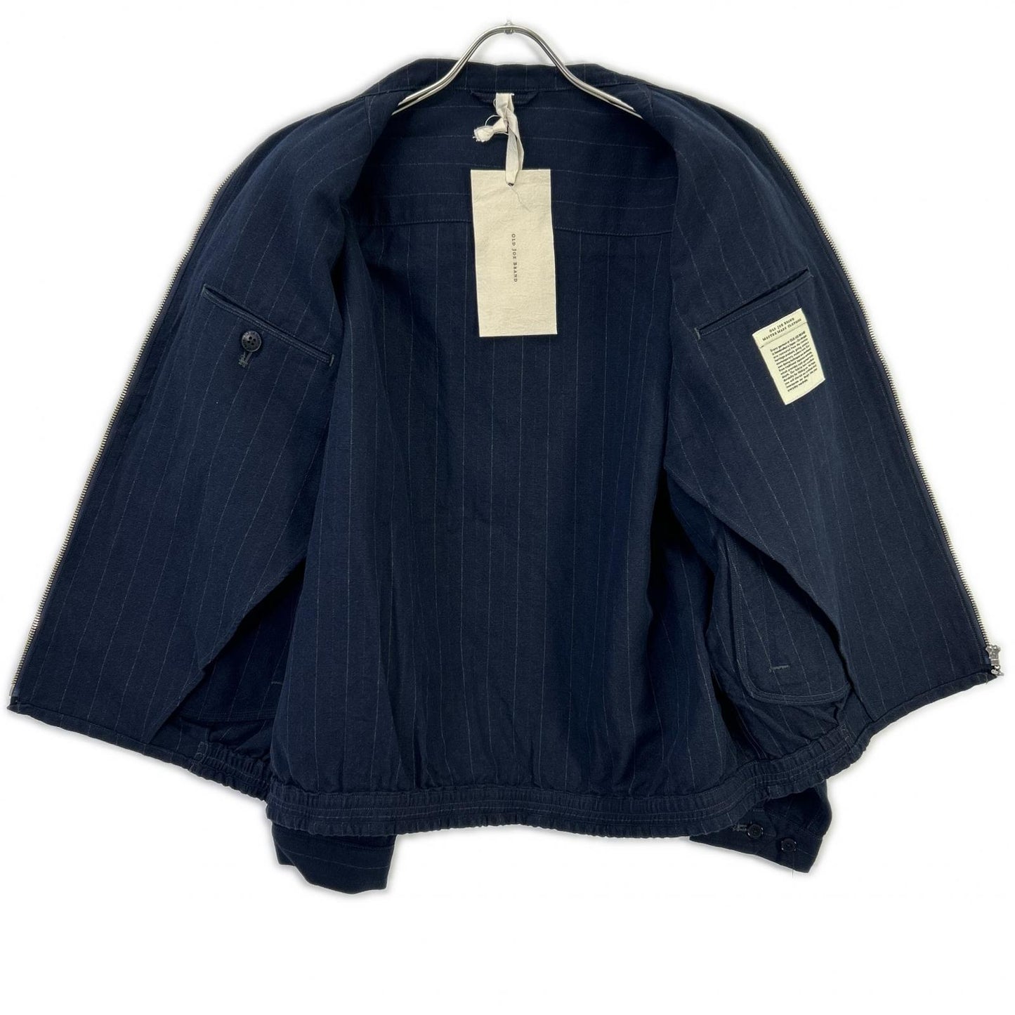 OLD JOE&CO. OLD JOE 2510J-JK04 海军蓝 Nocturne Stripe MERCURY CLUB JACKET 拉链夹克