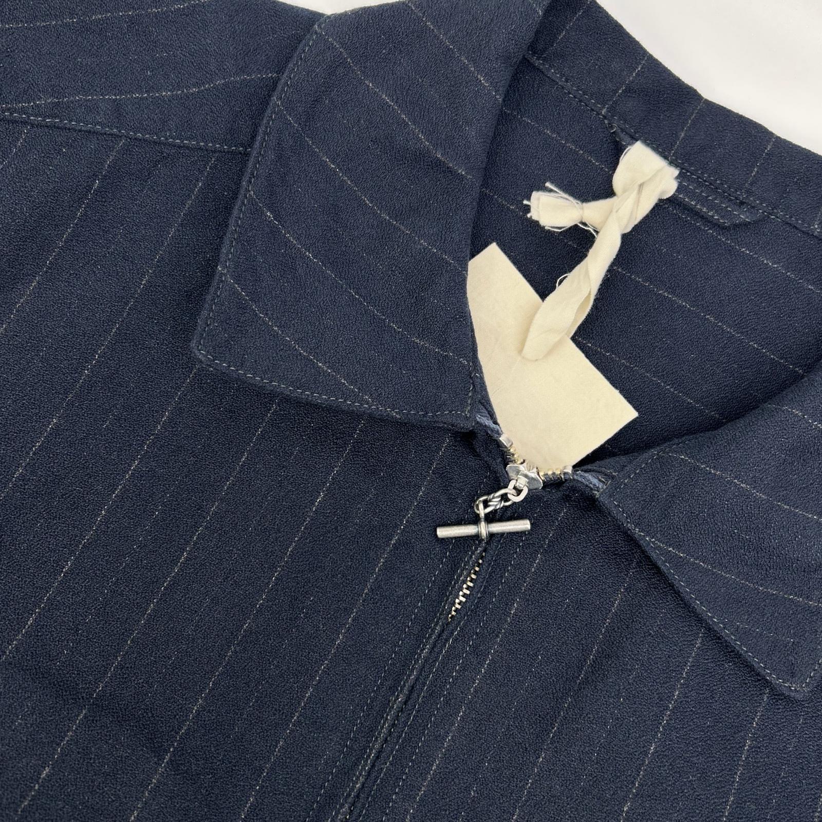 OLD JOE&CO. オールドジョー 2510J-JK04 ネイビー Nocturne Stripe MERCURY CLUB JACKET ジップアップジャケット ジャケット
