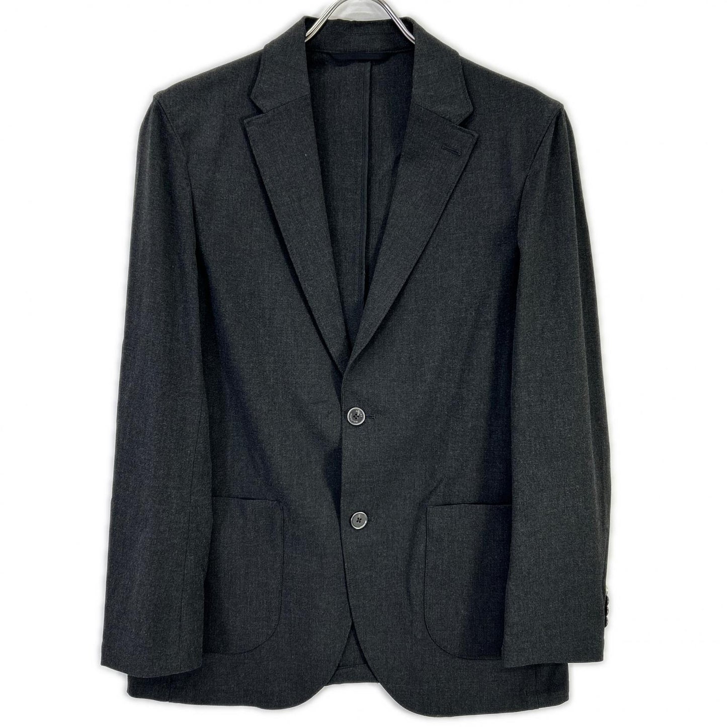 AOURE アウール AMFJ241013 グレー MALPENSA JACKET 2Bシングルテーラードジャケット ジャケット
