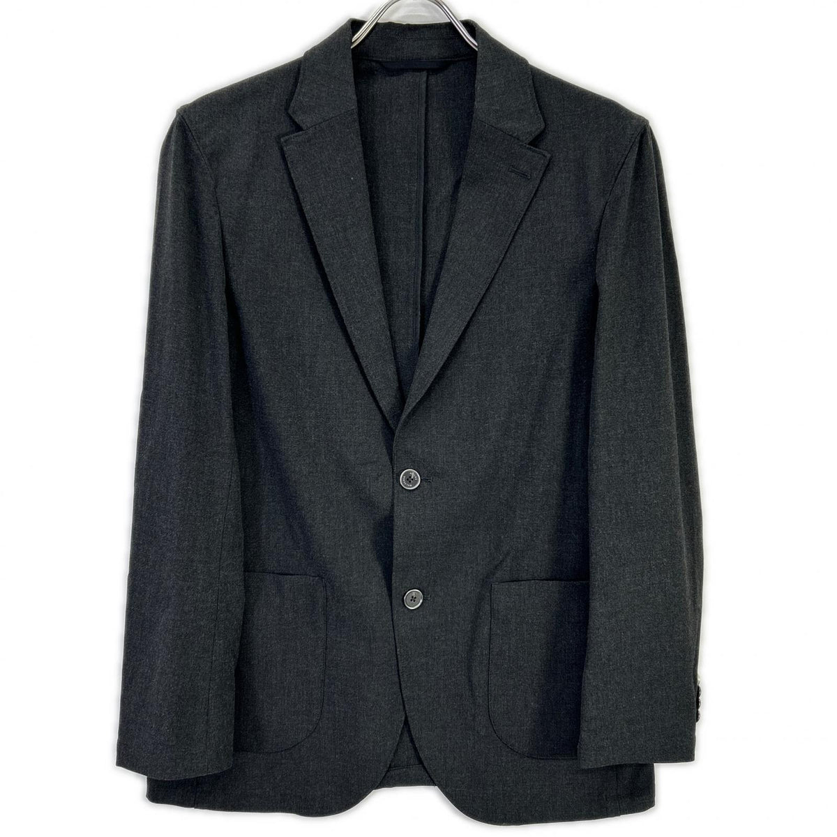 AOURE アウール AMFJ241013 グレー MALPENSA JACKET 2Bシングルテーラードジャケット ジャケット
