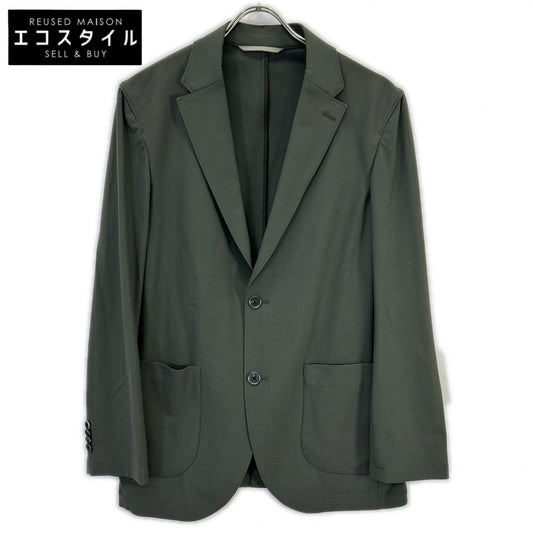 AOURE アウール AMFJ241013 カーキ MALPENSA JACKET 2Bシングルテーラードジャケット ジャケット