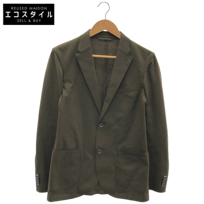 AOURE Aoure AMFJ234150 Khaki Wool FIRST CLASS 2B Tailored Jacket Jacket