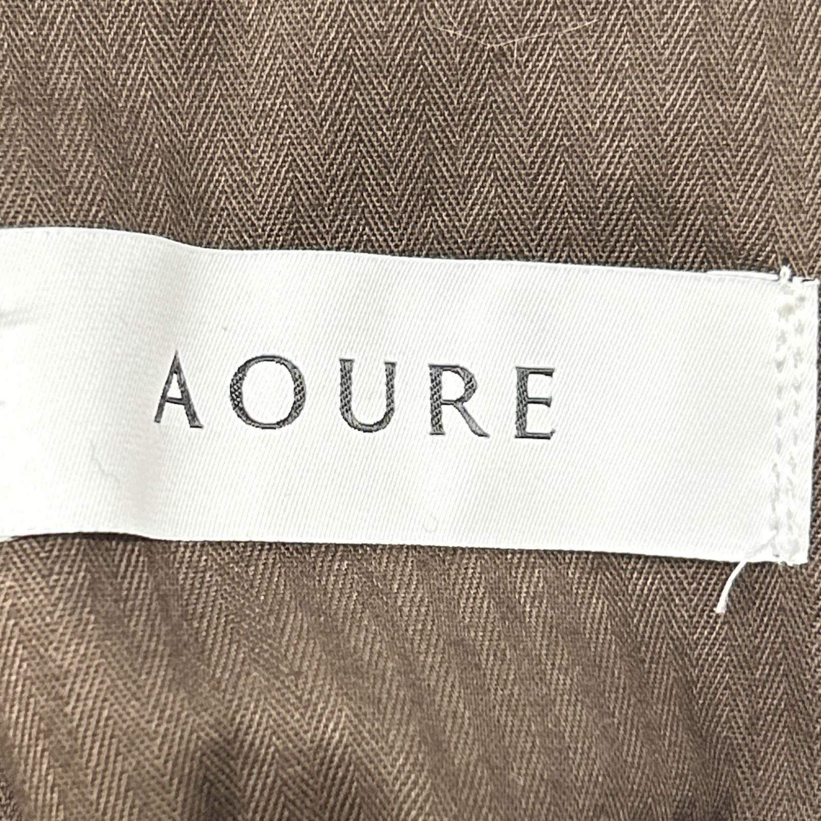 AOURE Aoule AMFP234150 卡其色 羊毛 FIRST CLASS 西装裤 下装