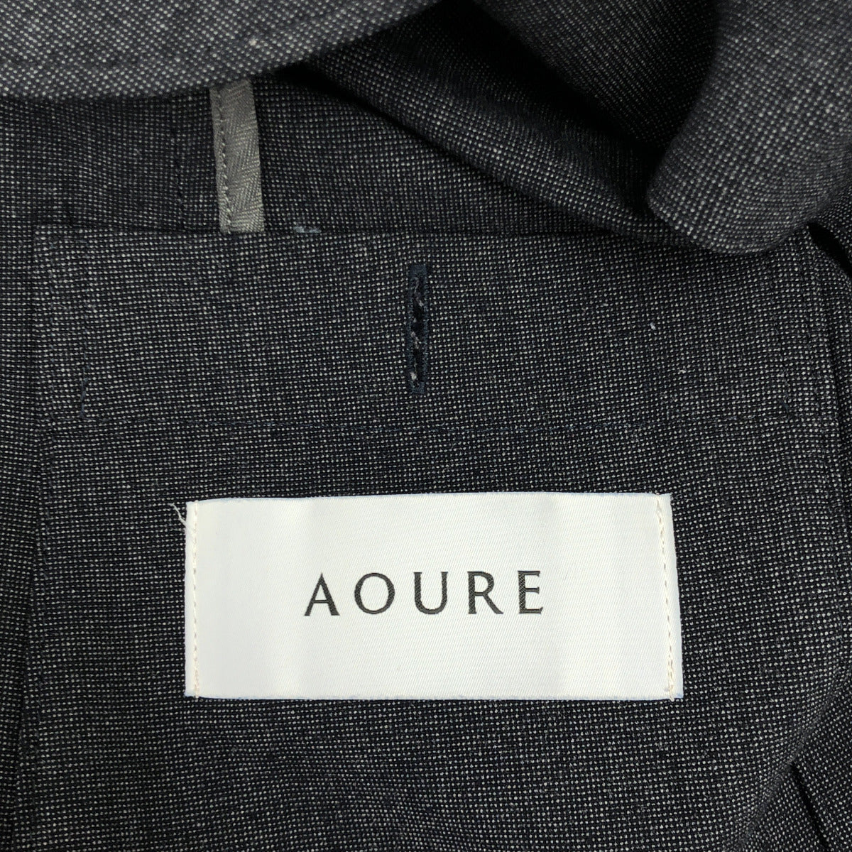 AOURE Aoure AMFJ244023 Dark Blue 2B Tailored Jacket Jacket