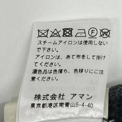 BERWICH 贝尔维奇 vb1504 灰色 SCOTCH 羊毛法兰绒双褶九分裤 下装