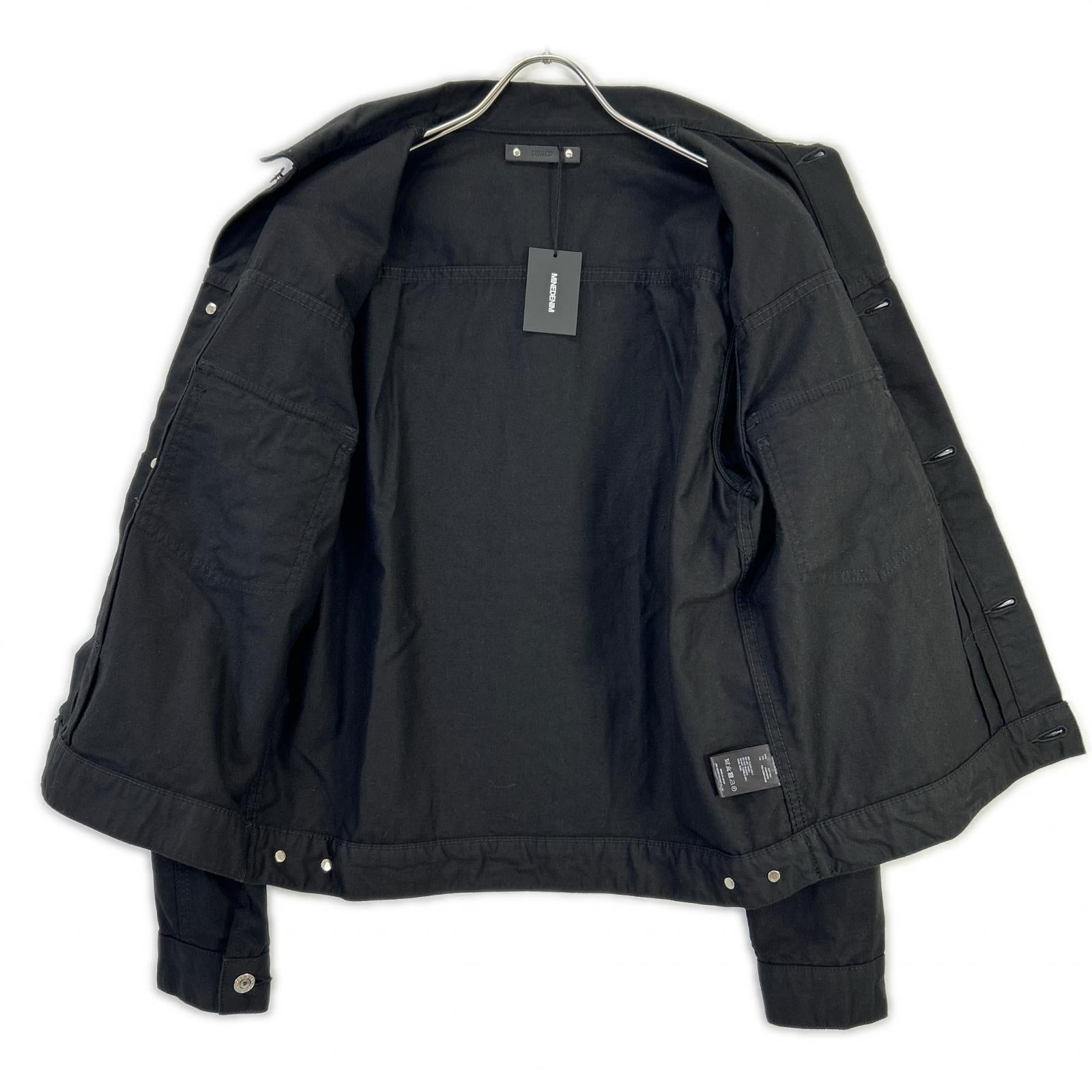 MINEDENIM マインデニム GKT-803HSB-99-032 ブラック STR Twill TF-GJKT デニムジャケット ジャケット