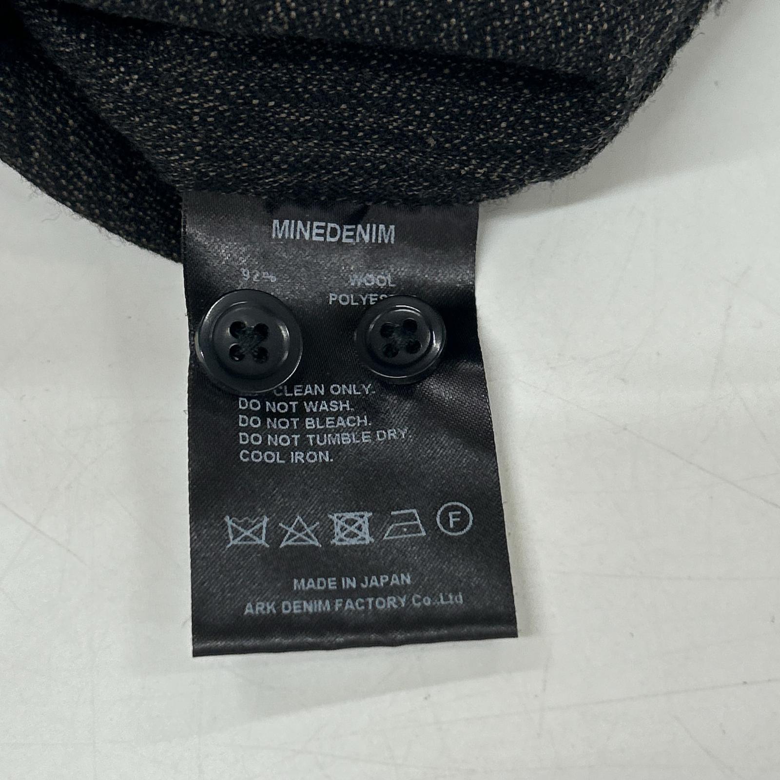 2409-5004-69-022 ﾌﾞﾗｯｸ Open Collar L/S SH ｳｰﾙｼｬﾂｼﾞｬｹｯﾄ ジャケット 2 メンズ
