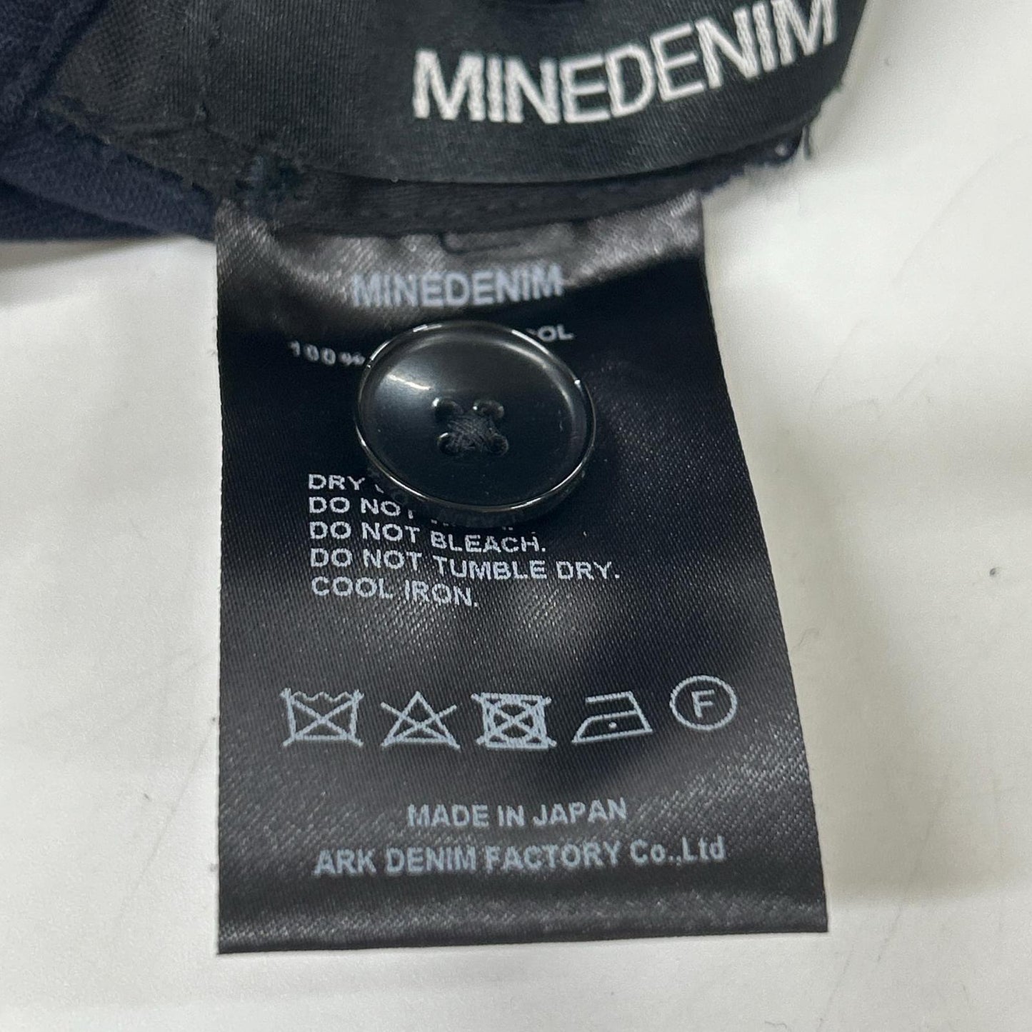 MINEDENIM マインデニム YWMND04-39-022 ネイビー Wool Tropical Climbing SPS ショートパンツ ボトムス