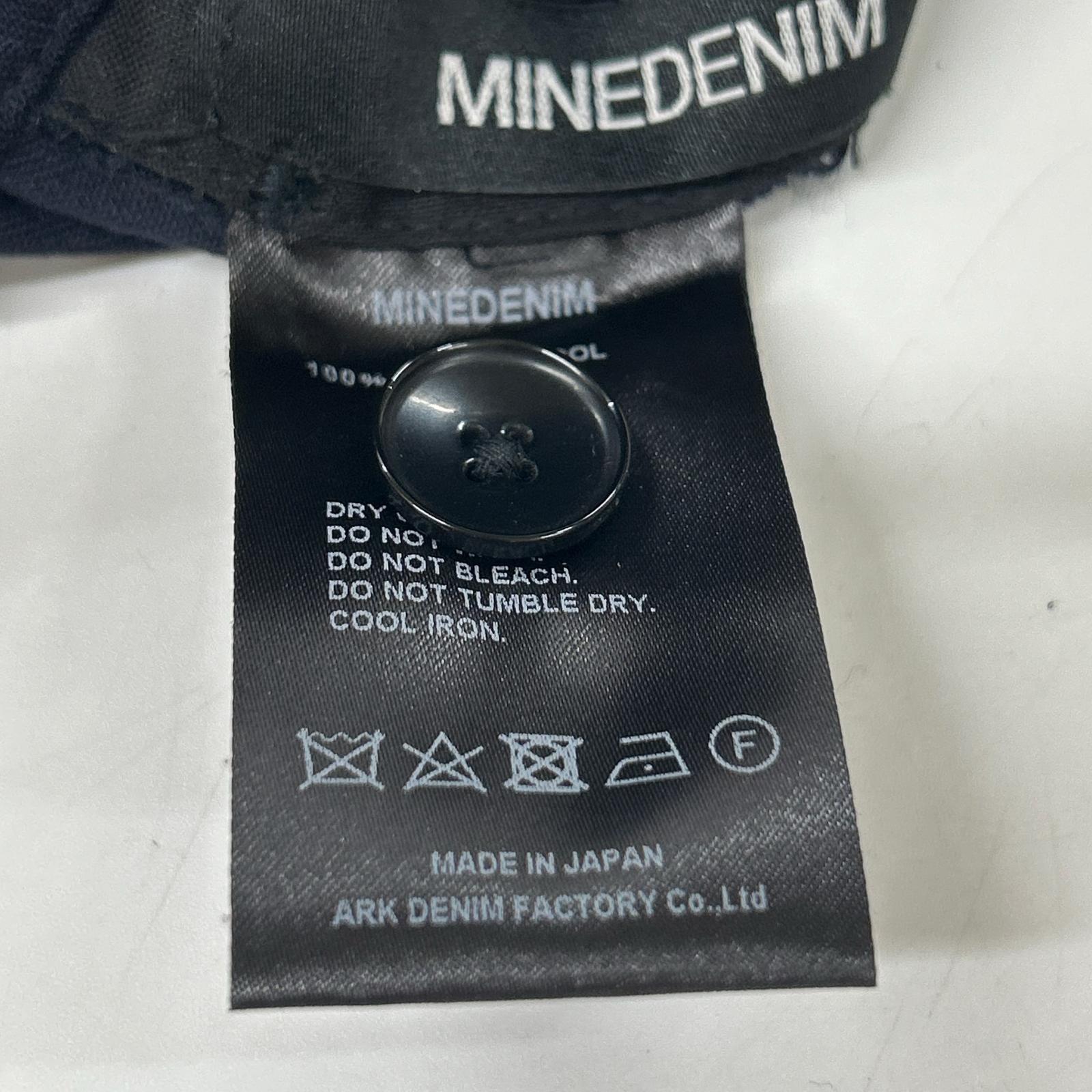 MINEDENIM マインデニム YWMND04-39-022 ネイビー Wool Tropical Climbing SPS ショートパンツ ボトムス