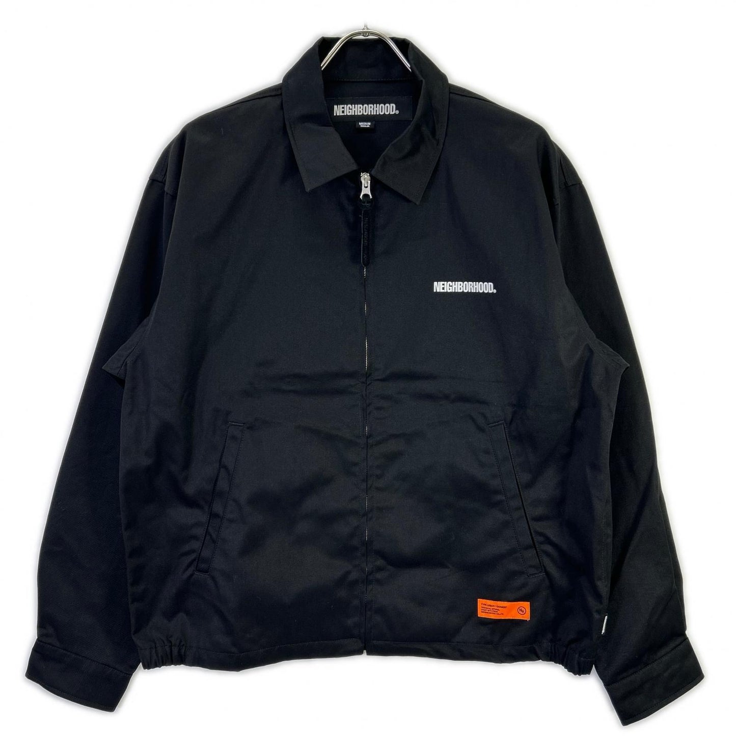 NEIGHBORHOOD ネイバーフッド 242TSNH-JKM03 24AW ブラック ZIP WORK JACKET ジップワークジャケット ジャケット
