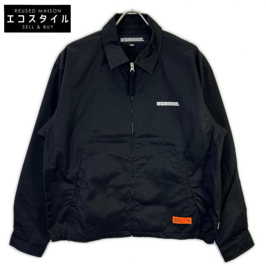 NEIGHBORHOOD 邻里 242TSNH-JKM03 24AW 黑色 ZIP WORK JACKET 拉链工装夹克 夹克