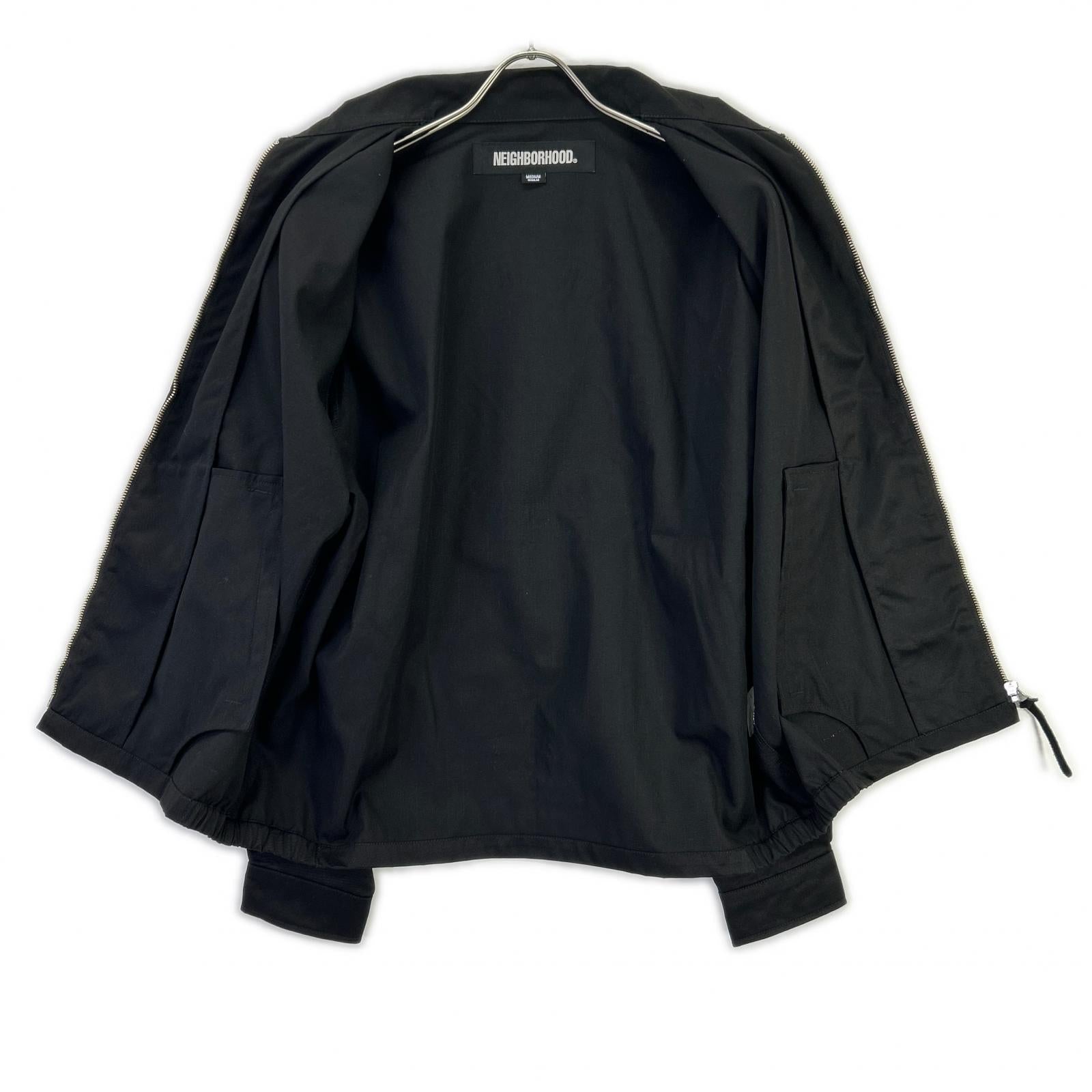 NEIGHBORHOOD ネイバーフッド 242TSNH-JKM03 24AW ブラック ZIP WORK JACKET ジップワークジャケット ジャケット