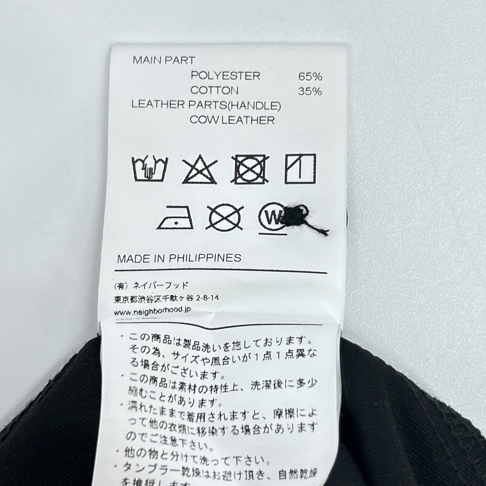 NEIGHBORHOOD ネイバーフッド 242TSNH-JKM03 24AW ブラック ZIP WORK JACKET ジップワークジャケット ジャケット