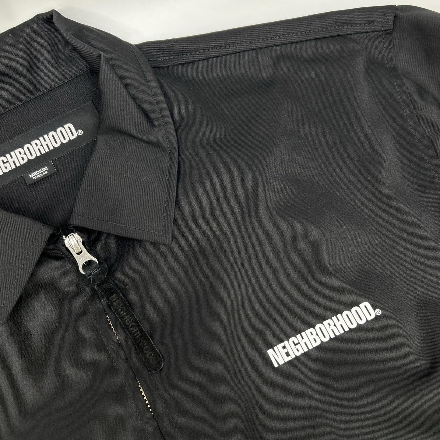 NEIGHBORHOOD ネイバーフッド 242TSNH-JKM03 24AW ブラック ZIP WORK JACKET ジップワークジャケット ジャケット