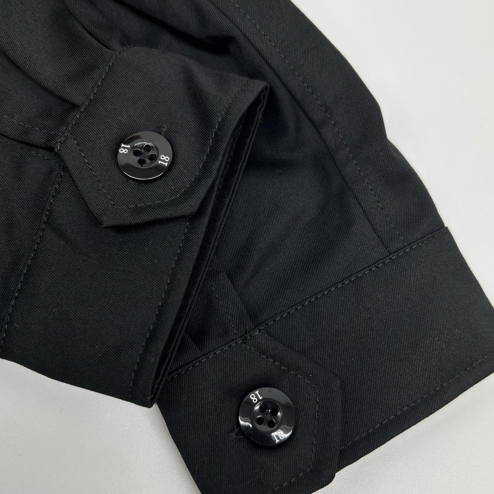 NEIGHBORHOOD ネイバーフッド 242TSNH-JKM03 24AW ブラック ZIP WORK JACKET ジップワークジャケット ジャケット