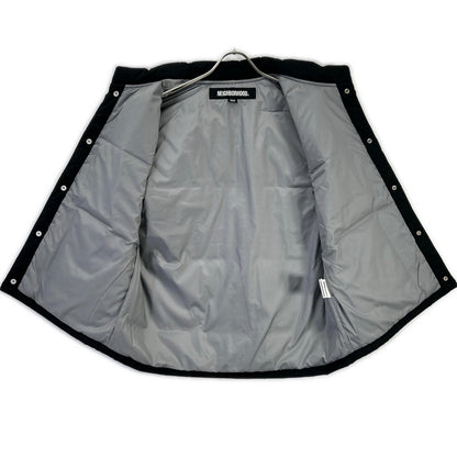 NEIGHBORHOOD ネイバーフッド 242TSNH-JKM10 24AW ブラック PADDED TRACKER VEST パテッド ベスト