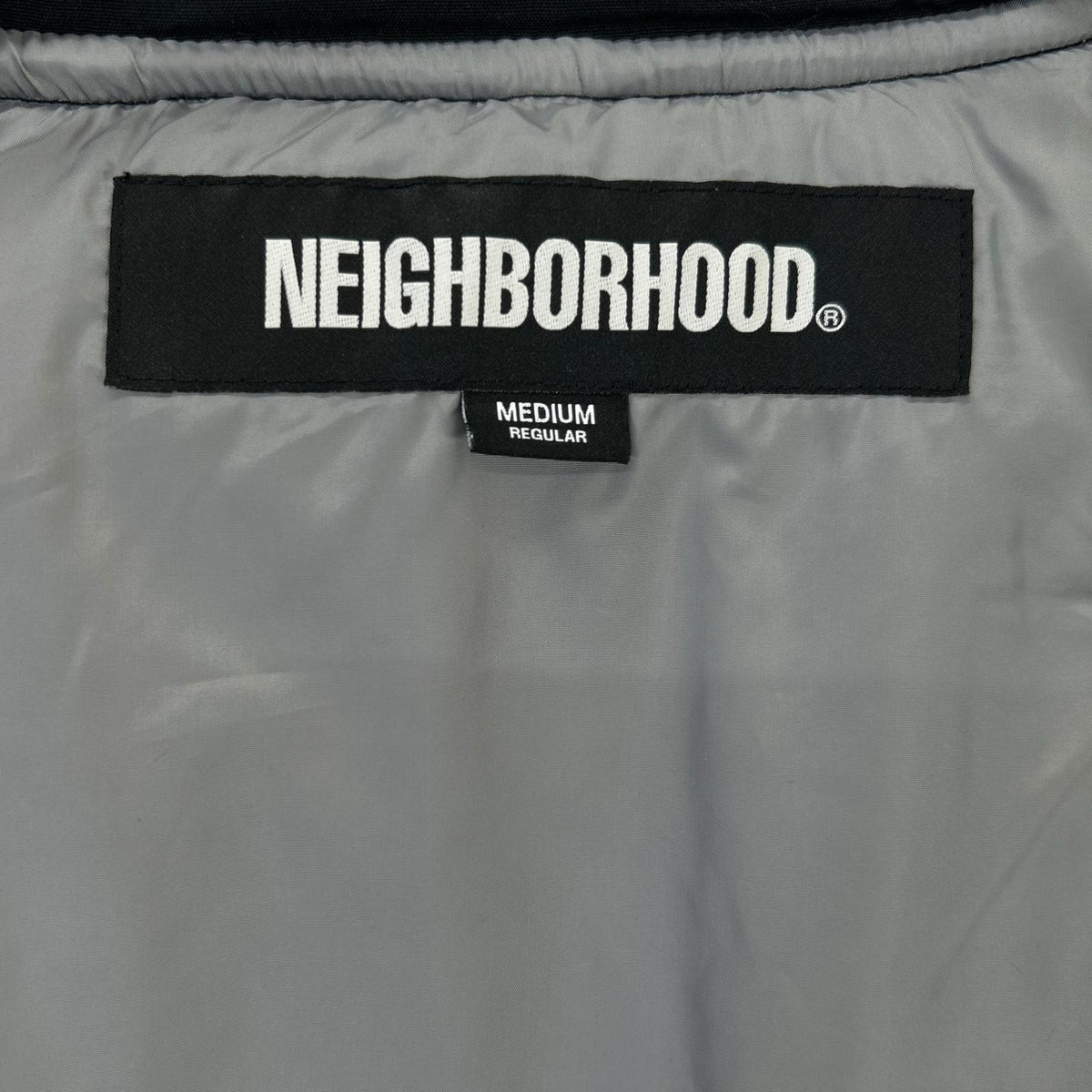 NEIGHBORHOOD ネイバーフッド 242TSNH-JKM10 24AW ブラック PADDED TRACKER VEST パテッド ベスト