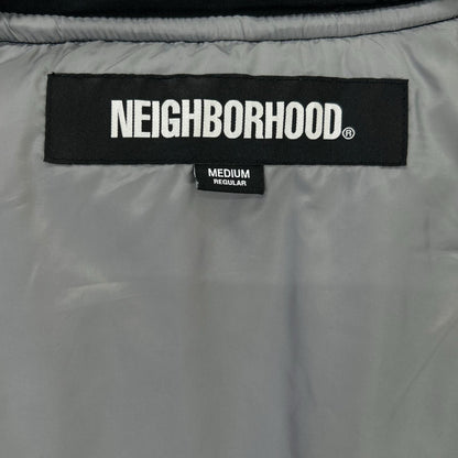NEIGHBORHOOD 邻里 242TSNH-JKM10 24AW 黑色 PADDED TRACKER VEST 填充马甲