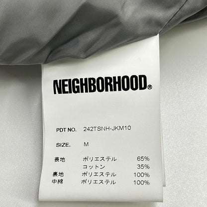 NEIGHBORHOOD ネイバーフッド 242TSNH-JKM10 24AW ブラック PADDED TRACKER VEST パテッド ベスト