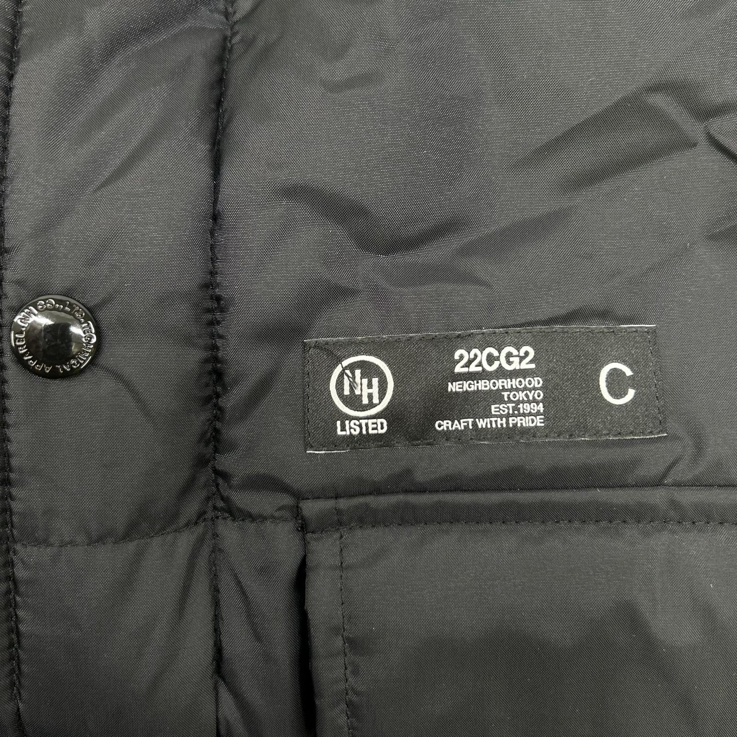 NEIGHBORHOOD ネイバーフッド 222TSNH-JKM07 22AW ブラック TRACKER JK . NY スリーブライントラッカージャケット ジャケット