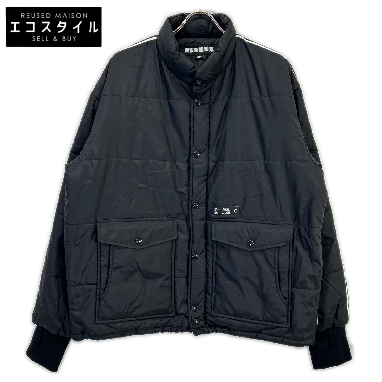 NEIGHBORHOOD ネイバーフッド 222TSNH-JKM07 22AW ブラック TRACKER JK . NY スリーブライントラッカージャケット ジャケット