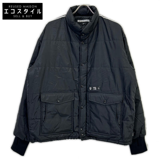 NEIGHBORHOOD ネイバーフッド 222TSNH-JKM07 22AW ブラック TRACKER JK . NY スリーブライントラッカージャケット ジャケット