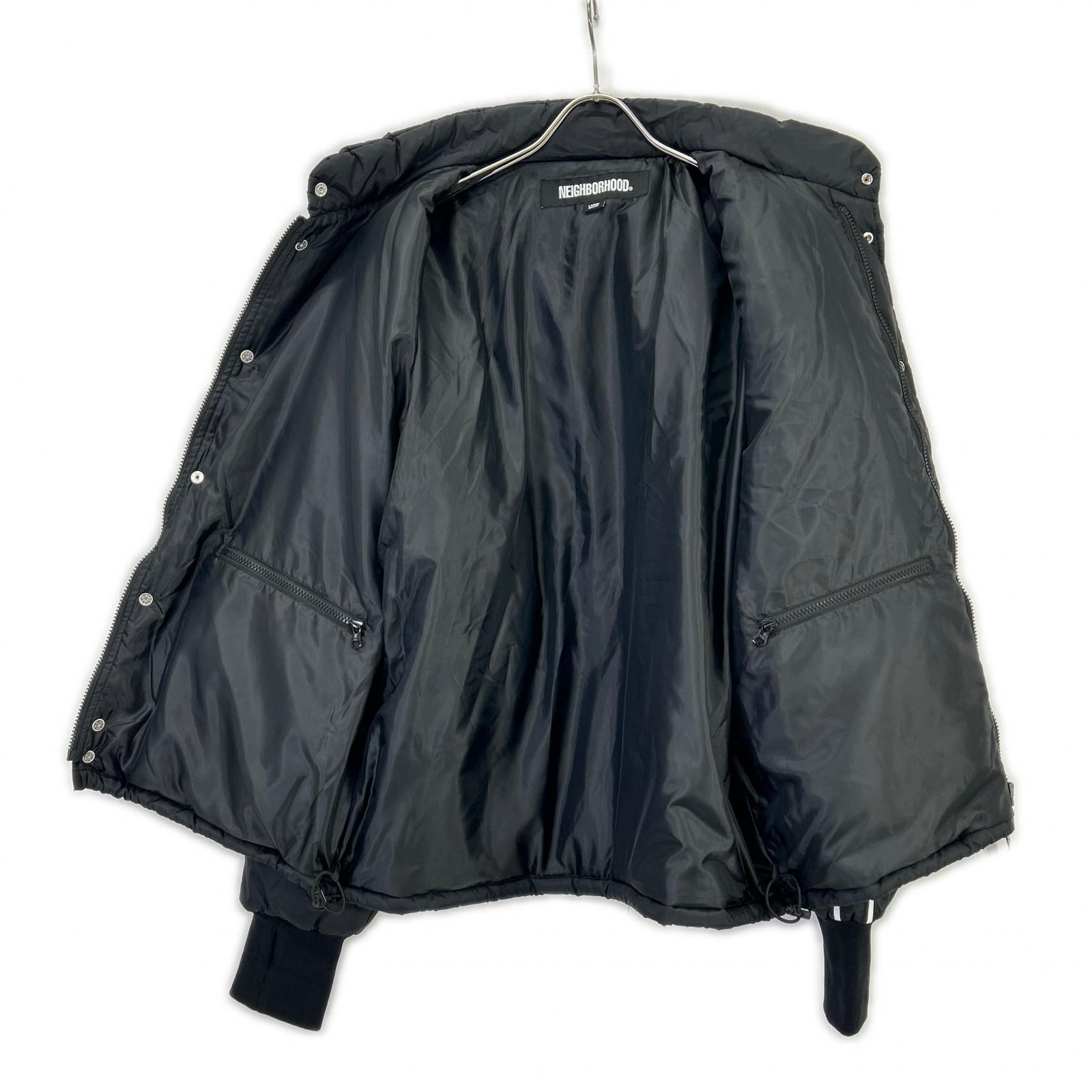 NEIGHBORHOOD ネイバーフッド 222TSNH-JKM07 22AW ブラック TRACKER JK . NY スリーブライントラッカージャケット ジャケット