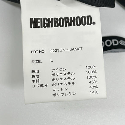 NEIGHBORHOOD ネイバーフッド 222TSNH-JKM07 22AW ブラック TRACKER JK . NY スリーブライントラッカージャケット ジャケット