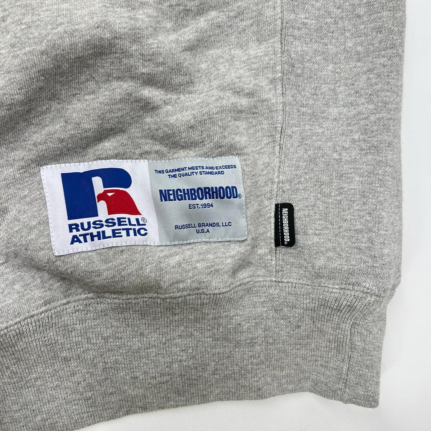 NEIGHBORHOOD ネイバーフッド 【×RUSSELL】231XRRUN-CSM01 23SS グレー SWEATSHIRT LS クルーネックスウェット トップス