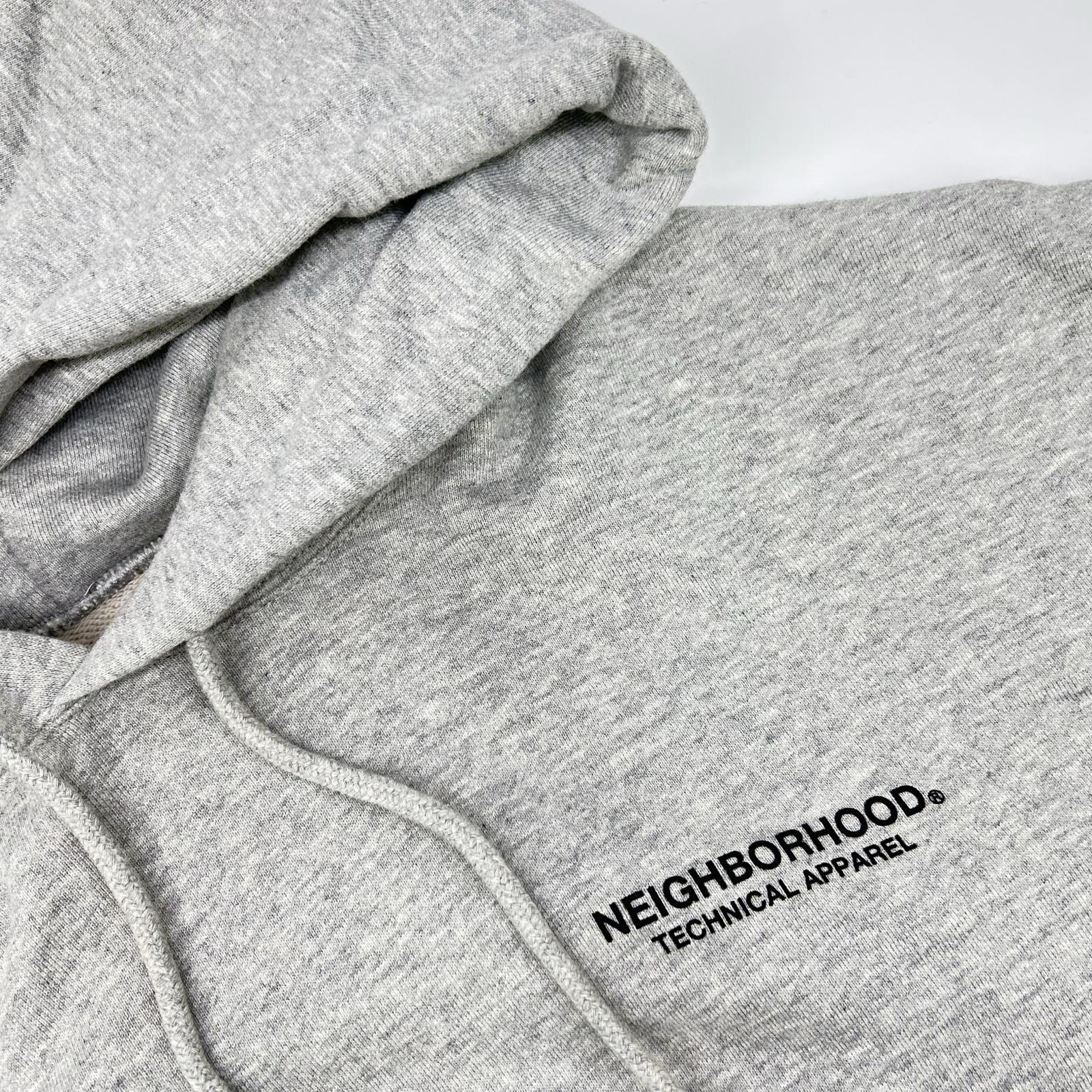 NEIGHBORHOOD ネイバーフッド 【×RUSSELL】231XRRUN-CSM02 23SS グレー SWEATPARKA LS スウェットパーカ トップス