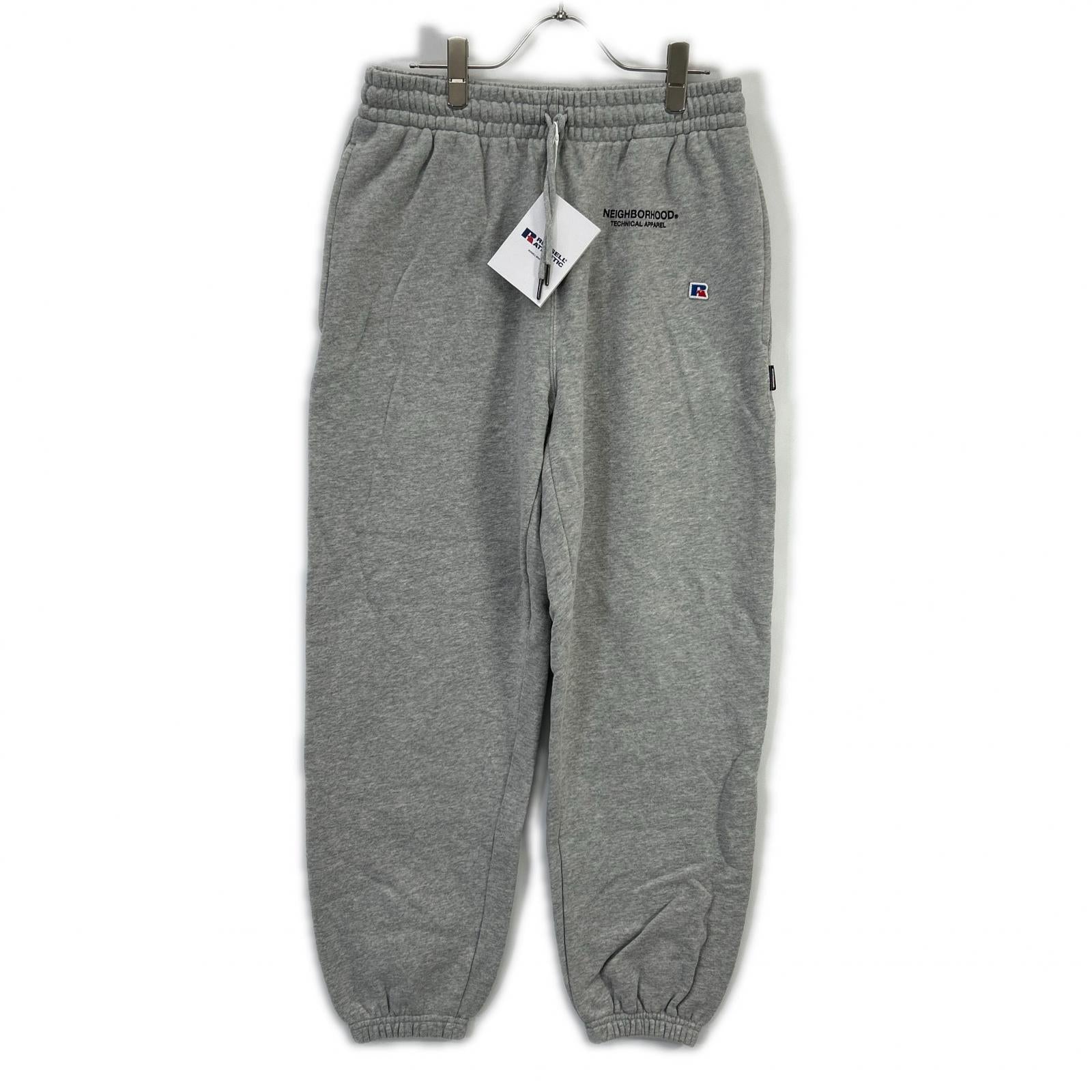 NEIGHBORHOOD ネイバーフッド 【×RUSSELL】231XRRUNわ-PTM01 23SS グレー SWEAT PANTS スウェットパンツ ボトムス