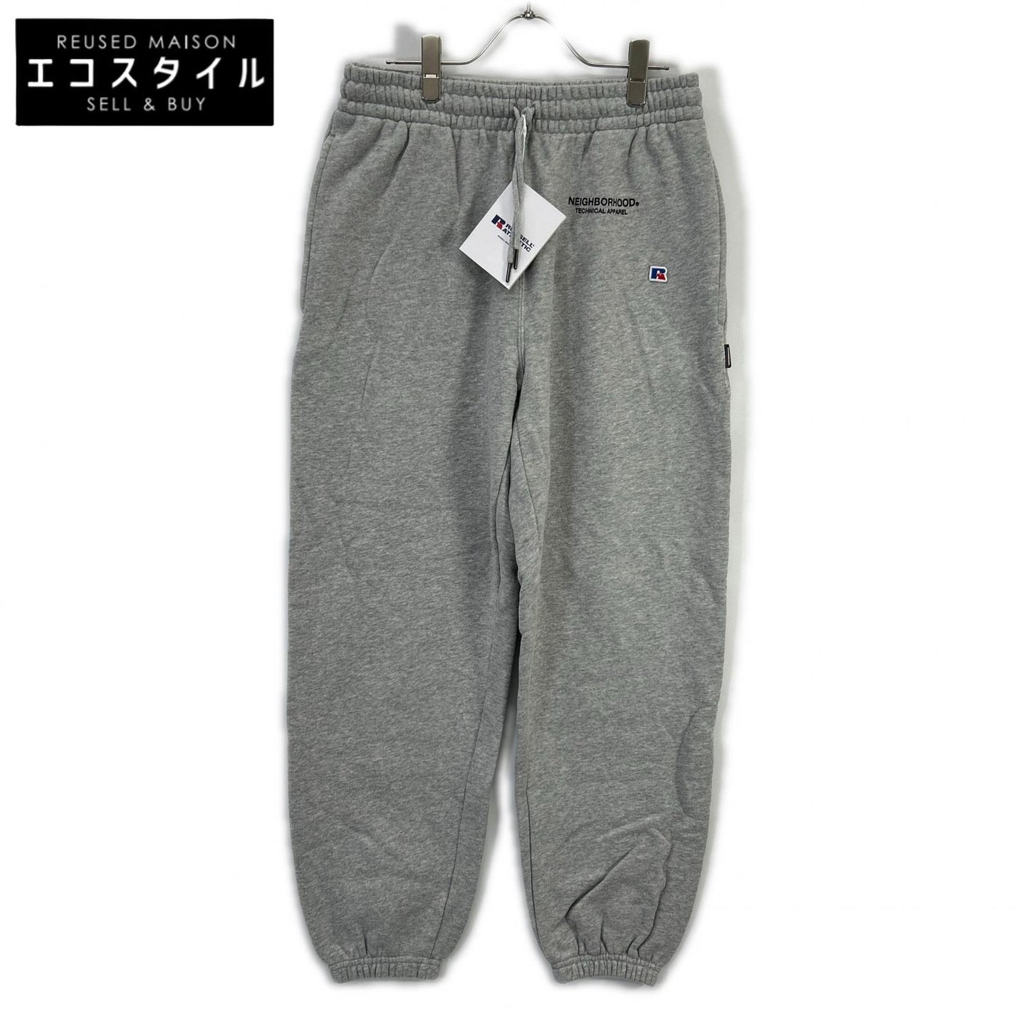 NEIGHBORHOOD ネイバーフッド 【×RUSSELL】231XRRUNわ-PTM01 23SS グレー SWEAT PANTS スウェットパンツ ボトムス