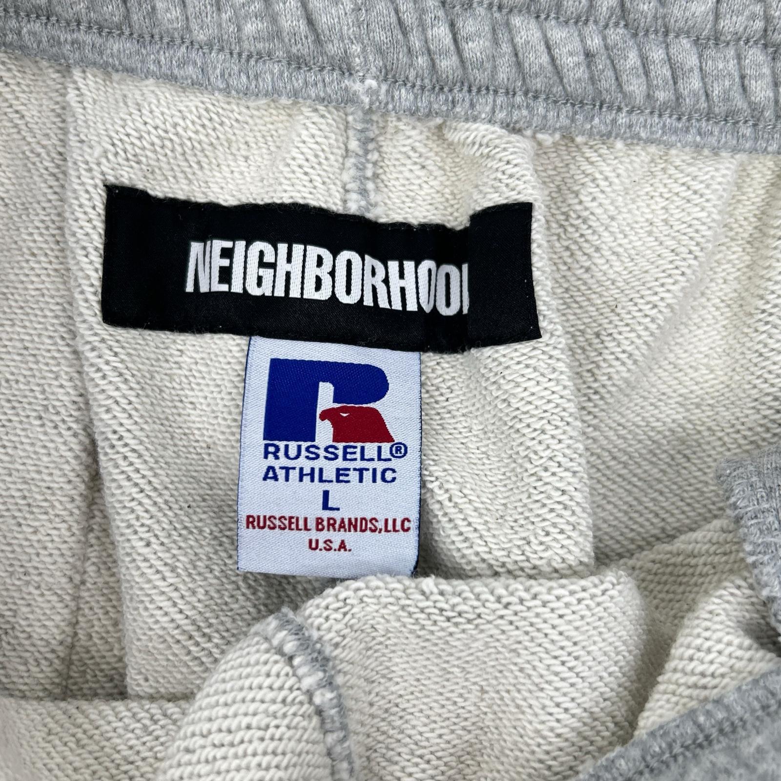NEIGHBORHOOD ネイバーフッド 【×RUSSELL】231XRRUNわ-PTM01 23SS グレー SWEAT PANTS スウェットパンツ ボトムス