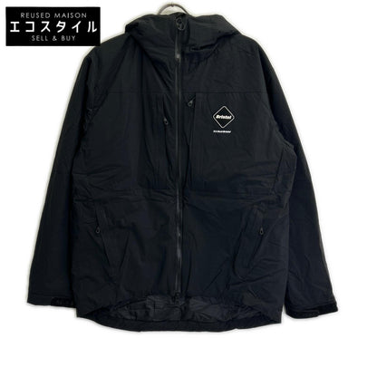 F.C.Real Bristol エフシーリアルブリストル FCRB-232024 ブラック INSULATION PADDED HOODED フーデットナイロンジャケット ジャケット