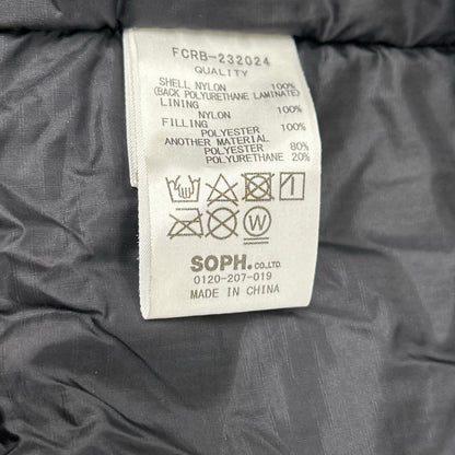 F.C.Real Bristol エフシーリアルブリストル FCRB-232024 ブラック INSULATION PADDED HOODED フーデットナイロンジャケット ジャケット