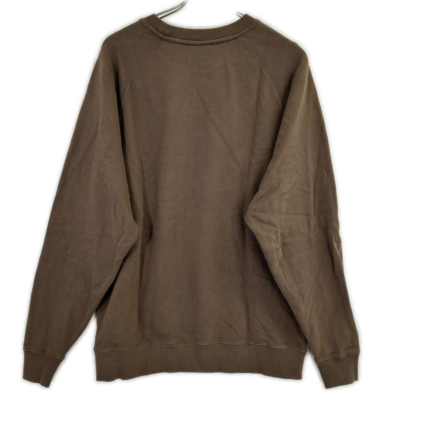 【Ron Herman 特供款】RHMSWE1602 棕色 Raglan Sweatshirt 插肩袖套头卫衣 上衣 M 男士