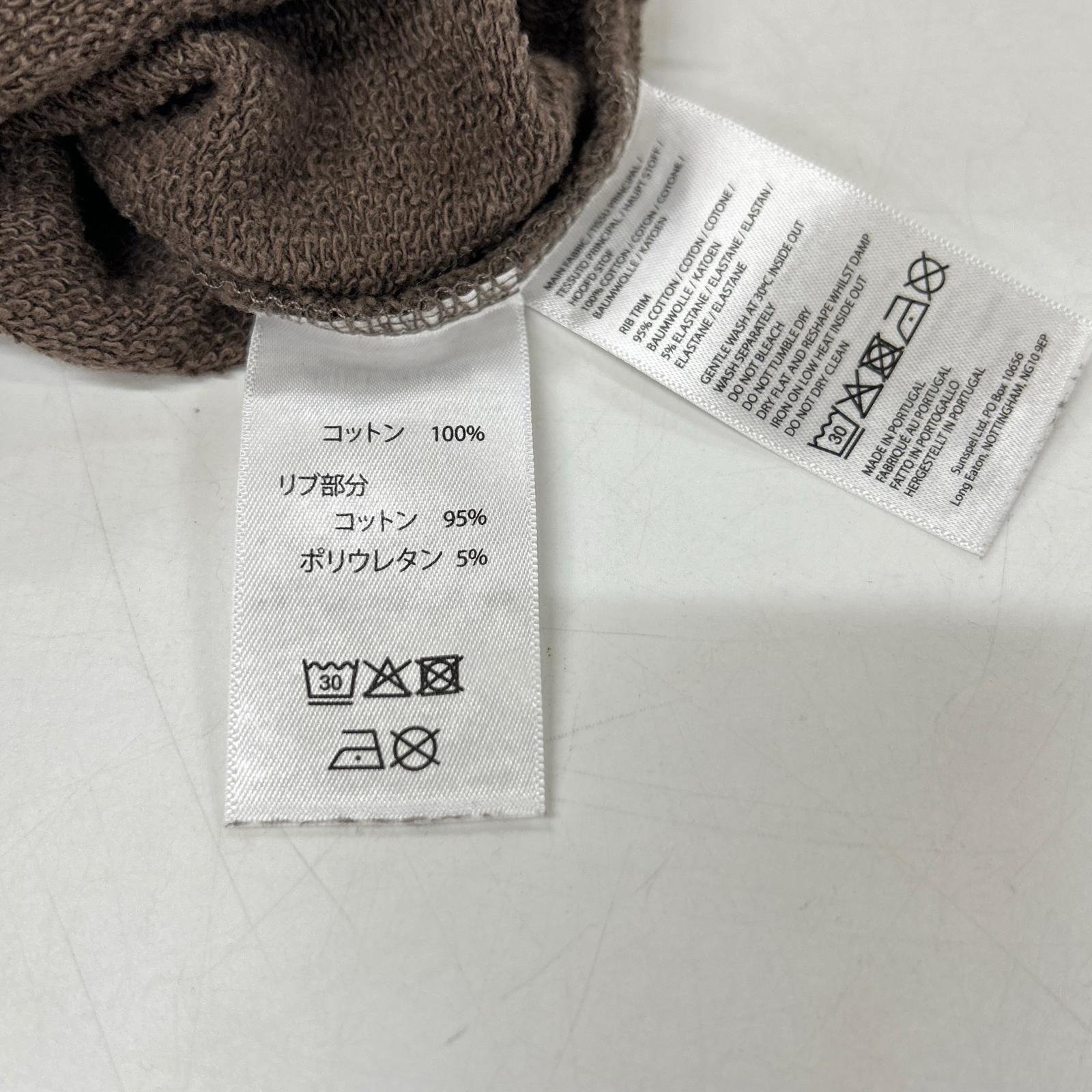 SUNSPEL サンスペル 【ロンハーマン別注】RHMSWE1602 ブラウン Raglan Sweatshirt ラグランスリーブ スウェットプルオーバー トップス