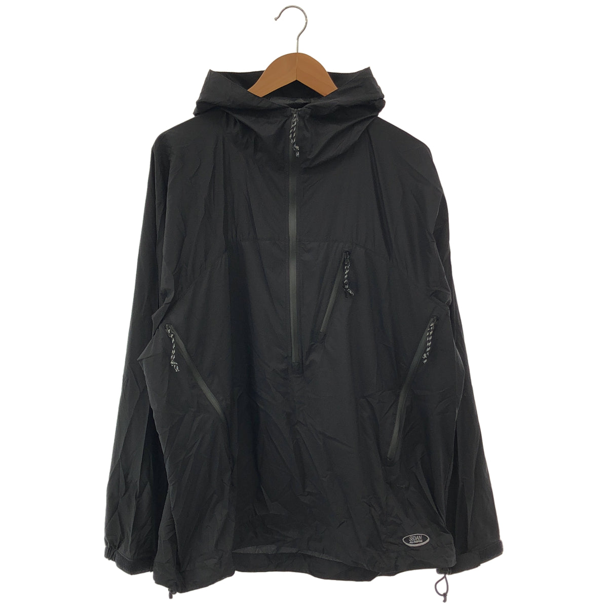 SEDAN ALL PURPOSE セダンオールパーパス SD25S-JK04 ブラック SUPER LIGHT ANORAK スーパーライトアノラック ジャケット