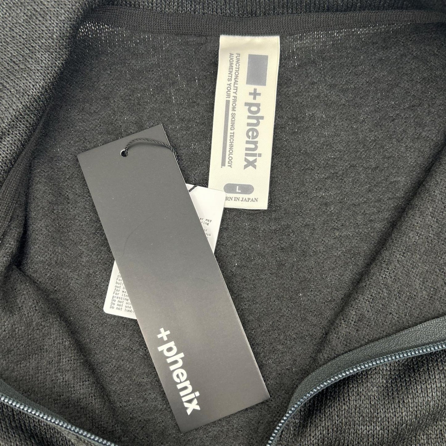 phenix 凤凰 P00-26032W 灰色 半拉链针织套头衫 上衣