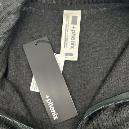 phenix 凤凰 P00-26032W 灰色 半拉链针织套头衫 上衣
