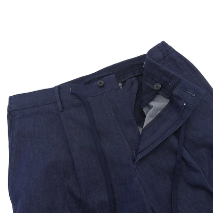 +CLOTHET クロスクローゼット リアクティブデニム イージートラウザーズ ボトムス メンズ インディゴ 3 CLG-20039 ボトムス