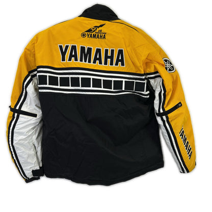 YAMAHA 雅马哈 90792-9489M 黄色×黑色 50周年纪念骑行夹克