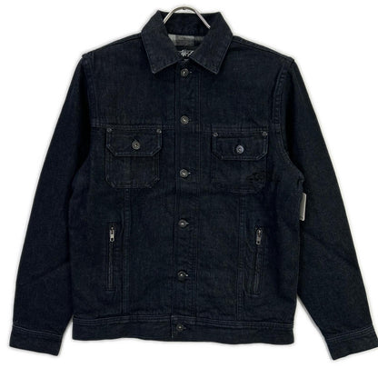 STUSSY ステューシー 00s ネイビー Authentic GEAR/オーセンティックギヤ デニムジャケット ジャケット