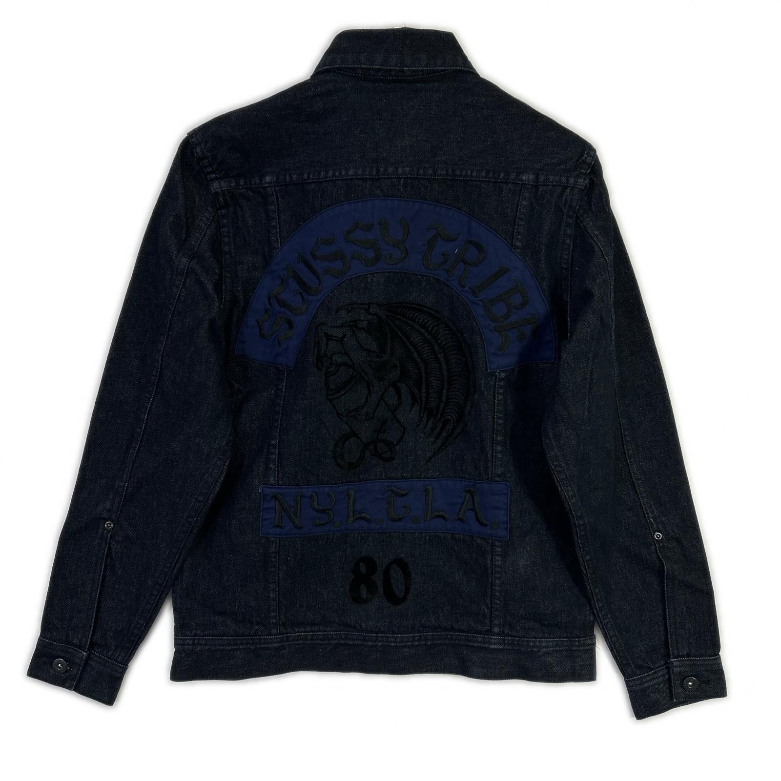 STUSSY 斯图西 00年代 海军蓝 Authentic GEAR/Authentic Gear 牛仔夹克