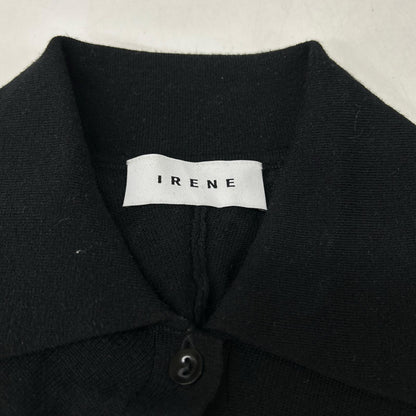 IRENE アイレネ 24AW 26A81010 ブラック ウールシアーツイストシャツニット トップス