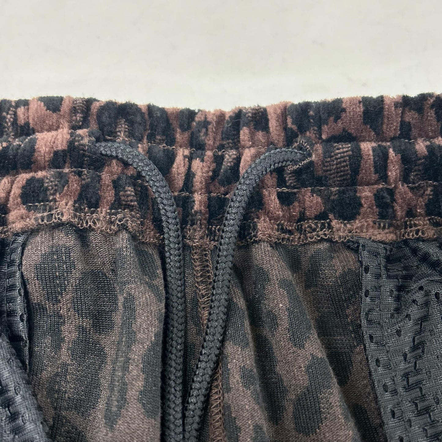needles 尼达斯 RW1506 棕色 丝绒 豹纹 Track H.D.Pants 褶皱运动裤 胶囊系列 下装