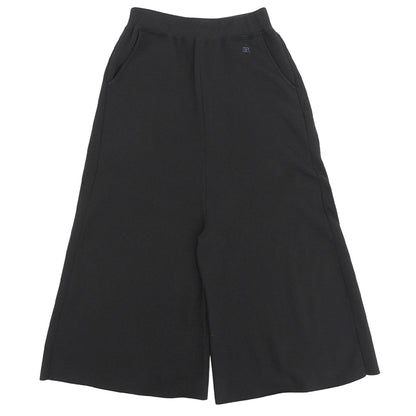 k3&co. ケイスリーアンドコー 【RUSSELL】 カットオフ ゴムウエスト フレア スウェットパンツ ボトムス レディース ブラック XS ボトムス